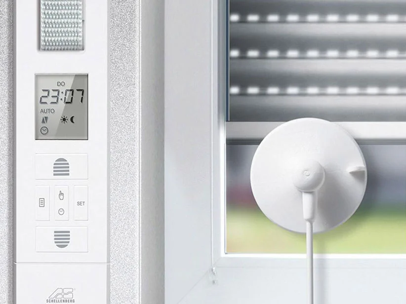 Schellenberg Rollläden und Fernbedienung, intelligente Rollläden.