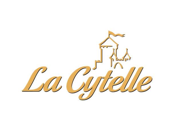 La Cytelle-Logo mit Schlossmotiv.