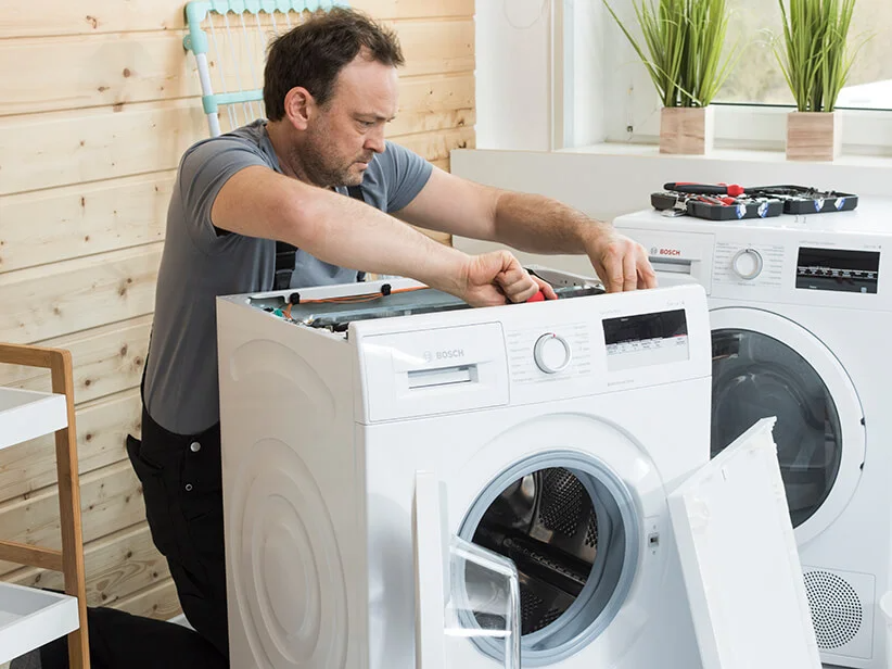 Bosch Waschmaschinenreparatur: technischer Service und Ersatzteile.