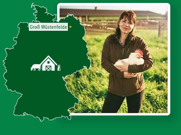 Bioland-Bäuerin Stefanie Neumeyer aus Groß Wüstenfelde