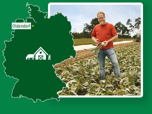 Bioland-Gemüsebauer Reiner Bohnhorst aus Oldendorf