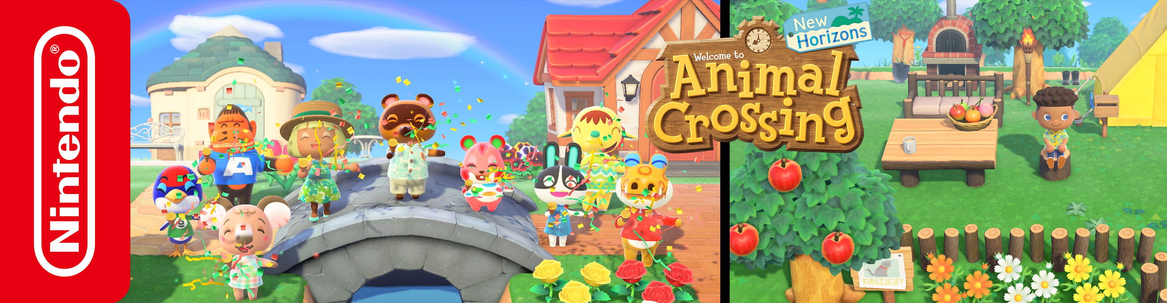 Nintendo Animal Crossing: New Horizons – Charaktere und Spielwelt.