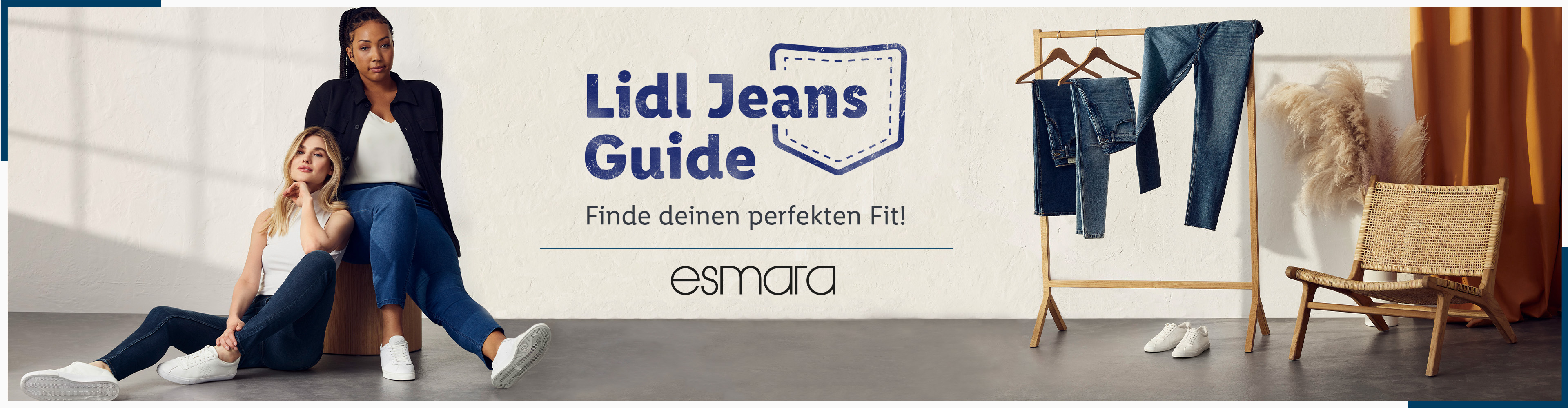 Lidl Esmara Jeans: Styleguide und Frauen in Jeans.