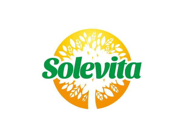 Solevita-Logo: Sonne und Baum.