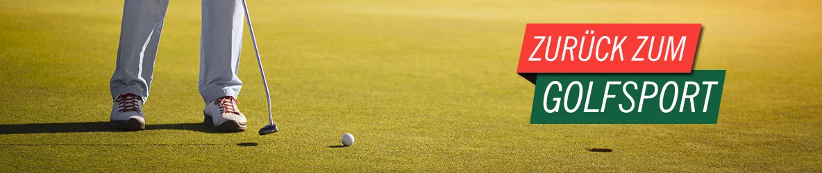 Golfer auf dem Grün.