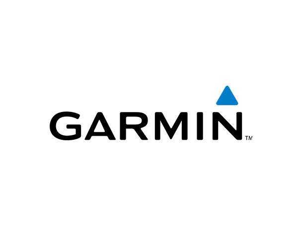 Garmin-Logo: Navigationsgeräte und Smartwatches.