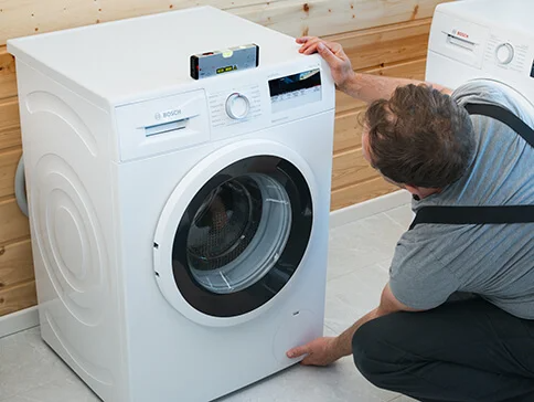 Bosch Waschmaschineninstallation.