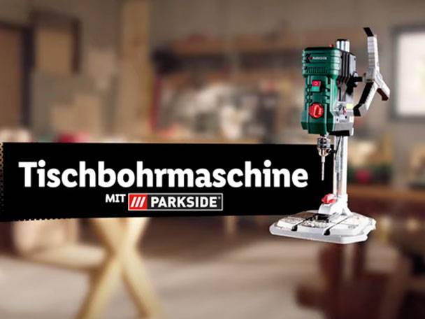 Parkside Tischbohrmaschine.
