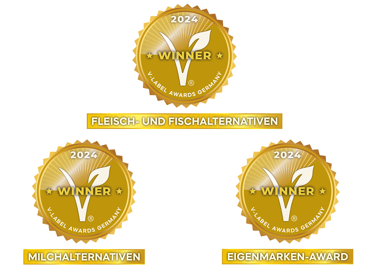 V-Label Awards 2024: Fleisch-, Fisch- & Milchalternativen.