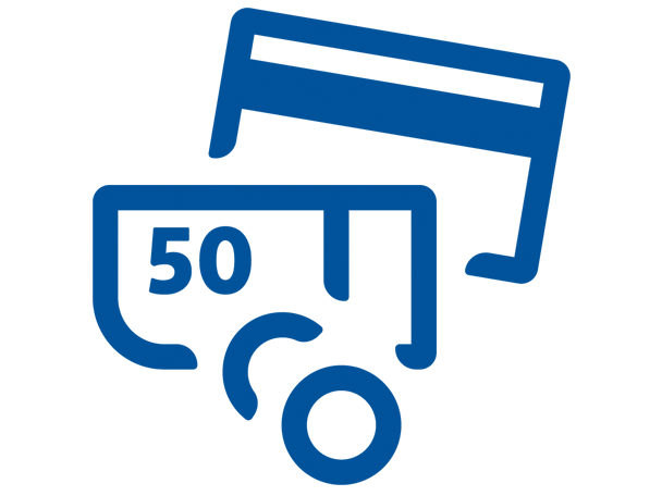 Dunkelblauer Hintergrund.