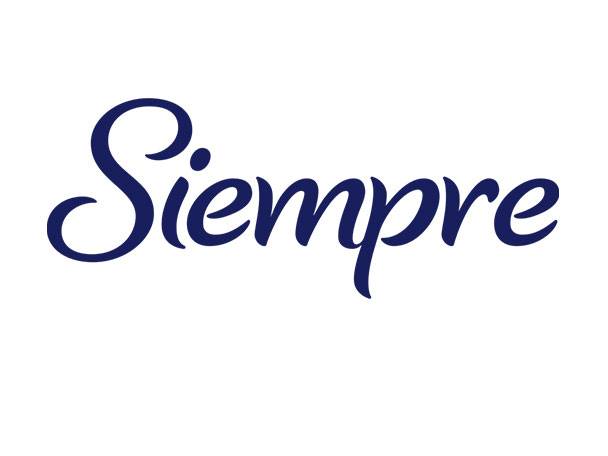 Siempre Logo: elegantes, kalligrafisches Branding.