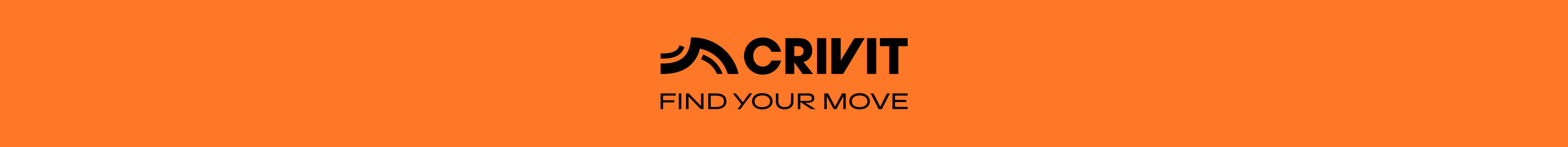Crivit Logo: Finde deine Bewegung.