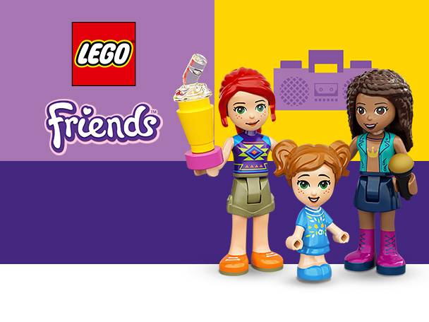LEGO Friends Figuren und Zubehör.
