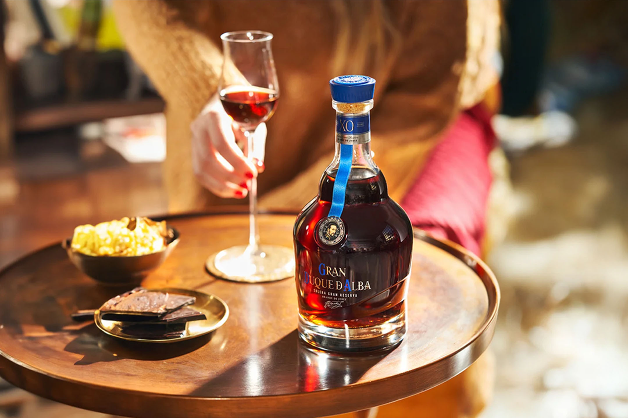 Gran Duque Alba XO Brandy und Schokolade.