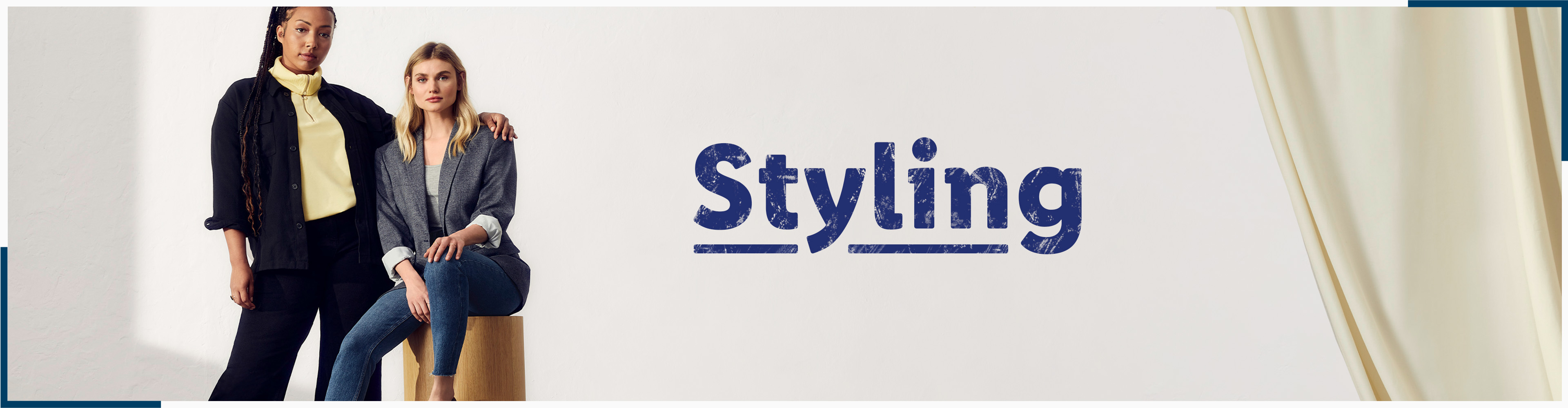 Damenmode: Blazer, Jeans und lässiger Look.