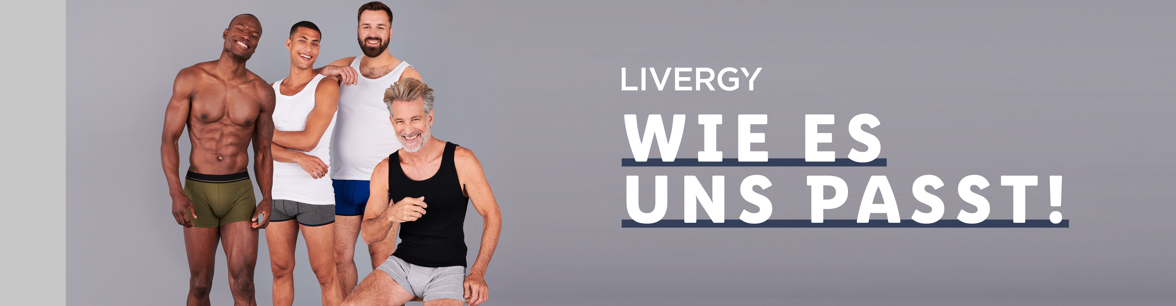 Livergy: Herrenunterwäsche und Unterhemden.