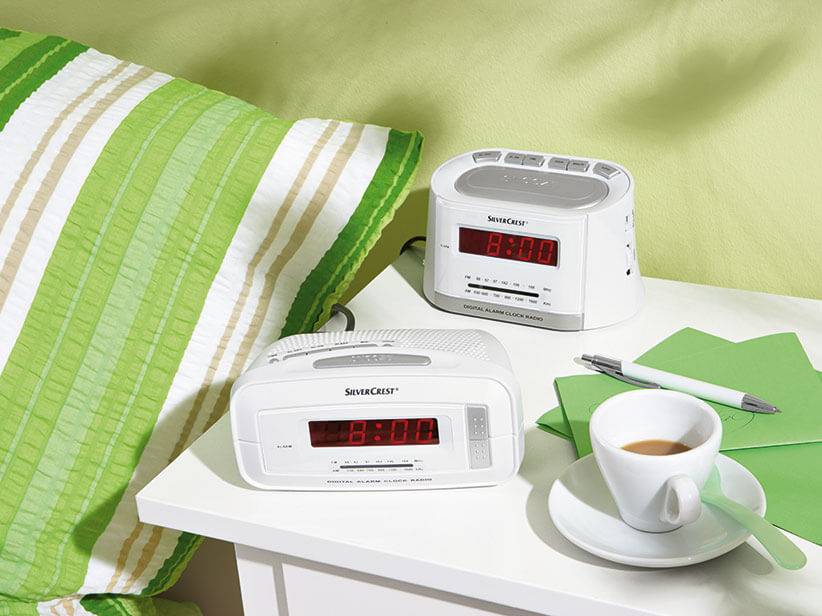 SilverCrest Digital-Weckerradios.