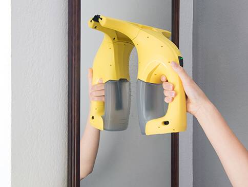 Fensterreinigungsgeräte.