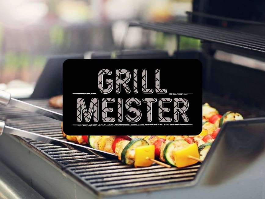 Sommergrillen: Gemüse- und Fleischspieße.