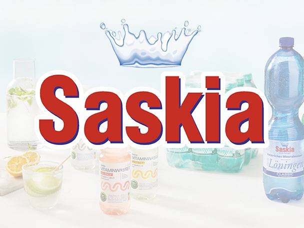 Saskia Wasserflaschen und Vitaminwasser.